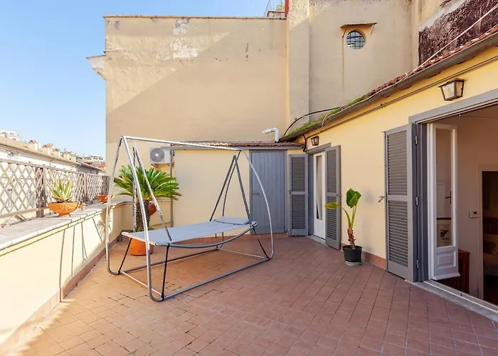 Luxury Penthouse With Terrace By Spanish Steps Apartament Rzym